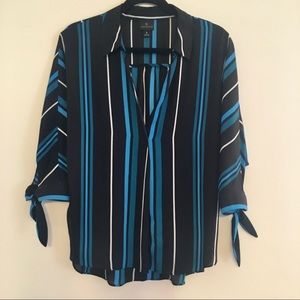 Worthington 3/4 Sleeve Blouse